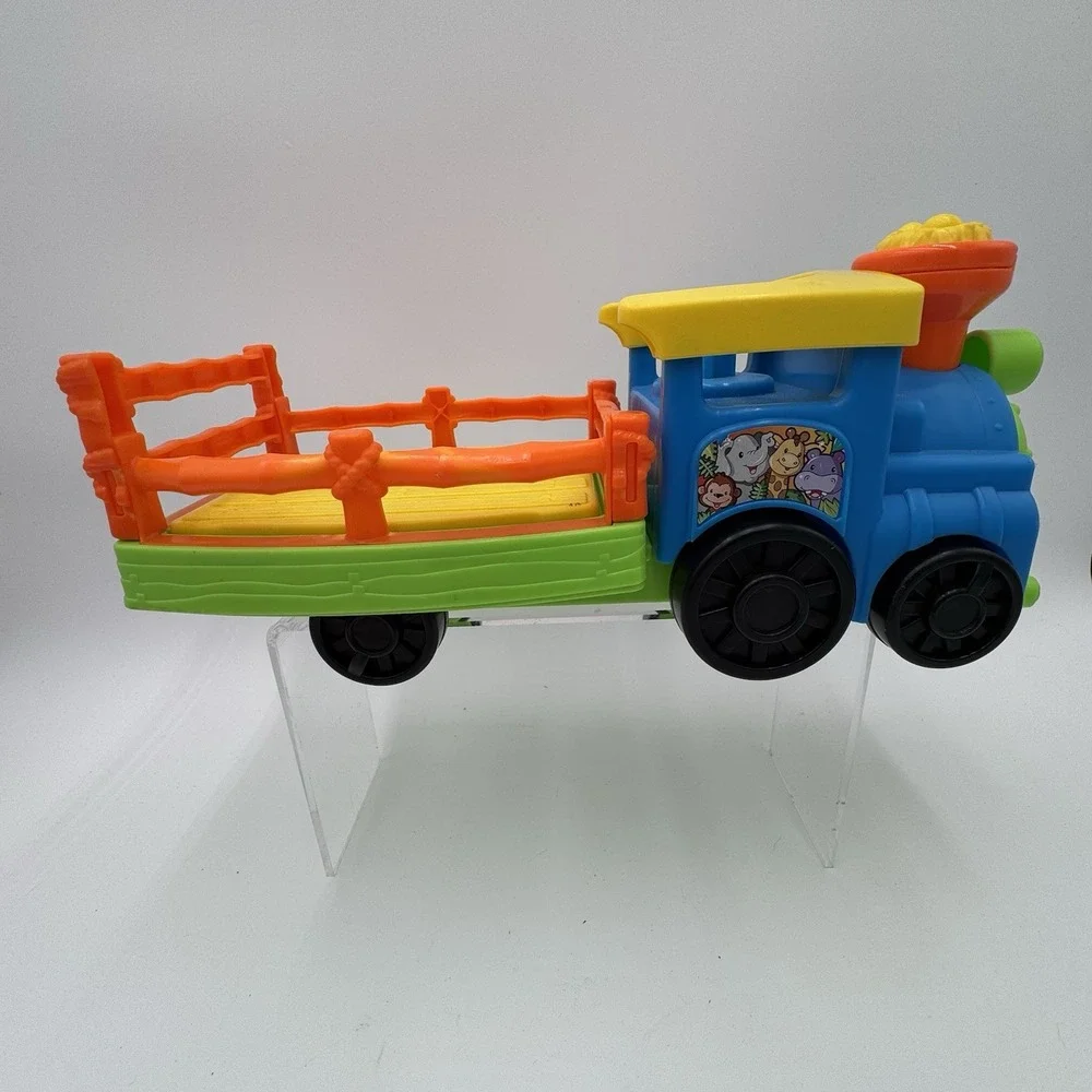 2017 Fisher-Price Little People Choo-Choo Zoo Train With Sounds TESTED & WORKING